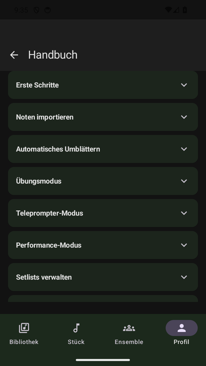 Integriertes Handbuch